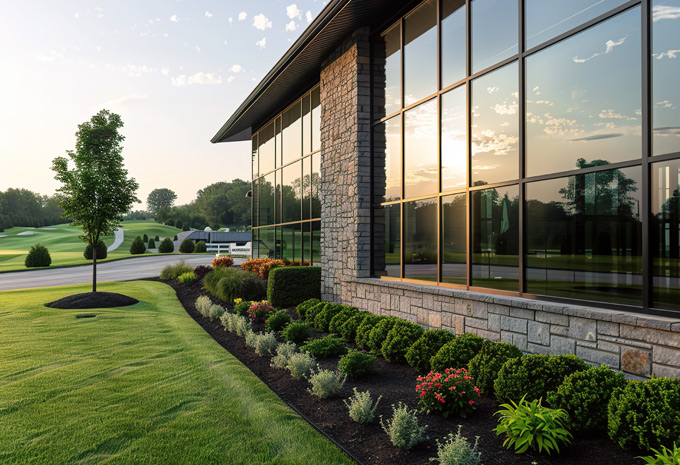 Private Business Landscaping Design